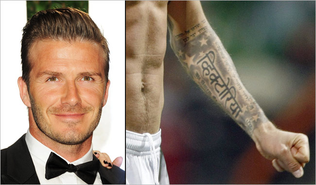 10 Famous Hollywood Celebrities With Indian Tattoos | Social Chumbak