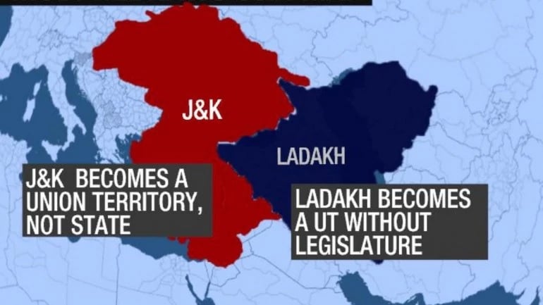 Cancellation of Article 370 in Kashmir sees India leap in joy
