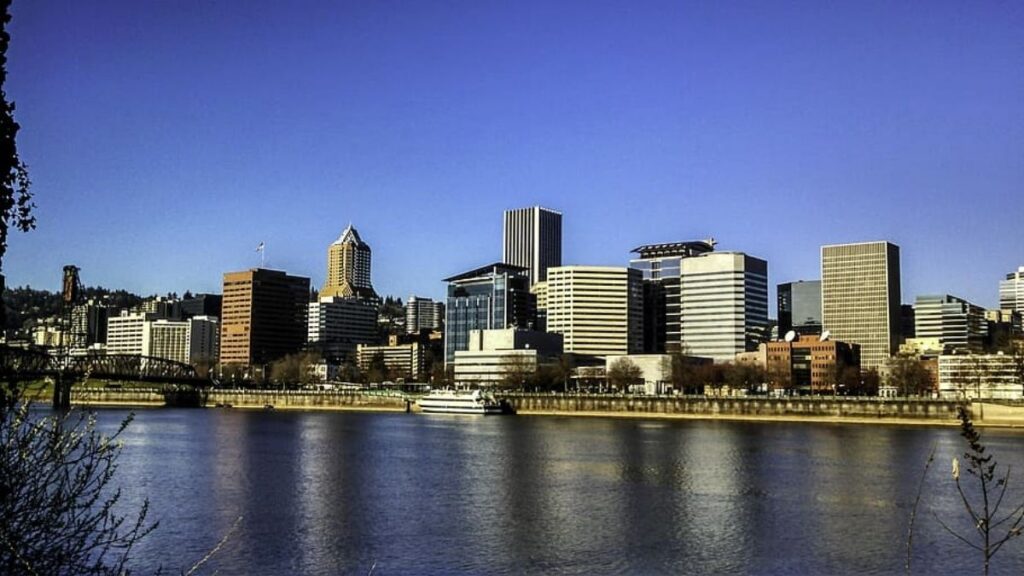 Portland, Oregon, USA: Emphasizes eco-friendly transportation and urban planning.