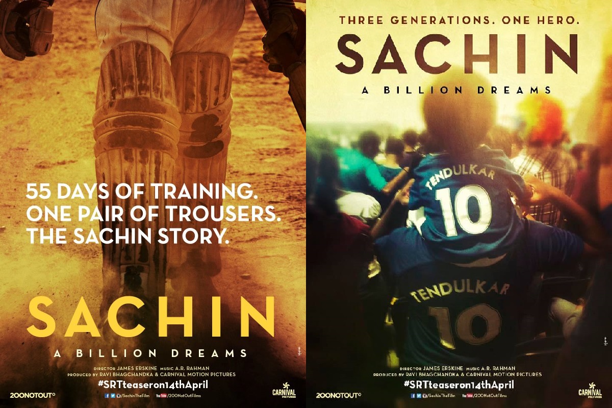 Sachin Tendulkar Reveals Poster of His Upcpoming Film