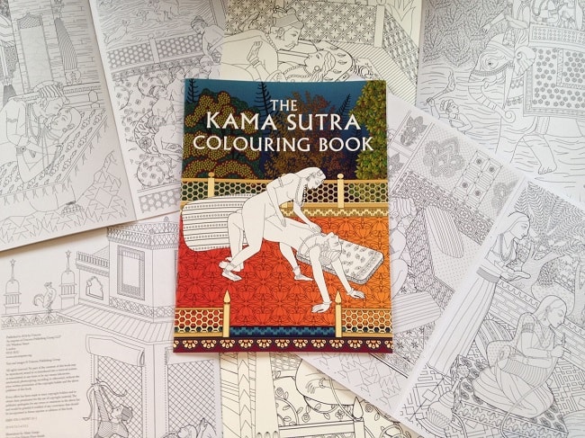 Kama Sutra Colouring Book - To Spice Up Your Sex Life