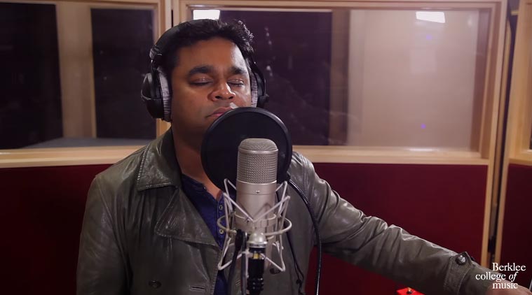 A.R. Rahman Jai Ho- Don't you get tired belting out great music?