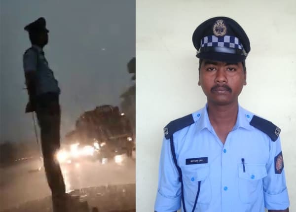 Mithun Das; the traffic cop that is going viral